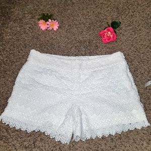 LOFT Ann Taylor Lace Shorts
